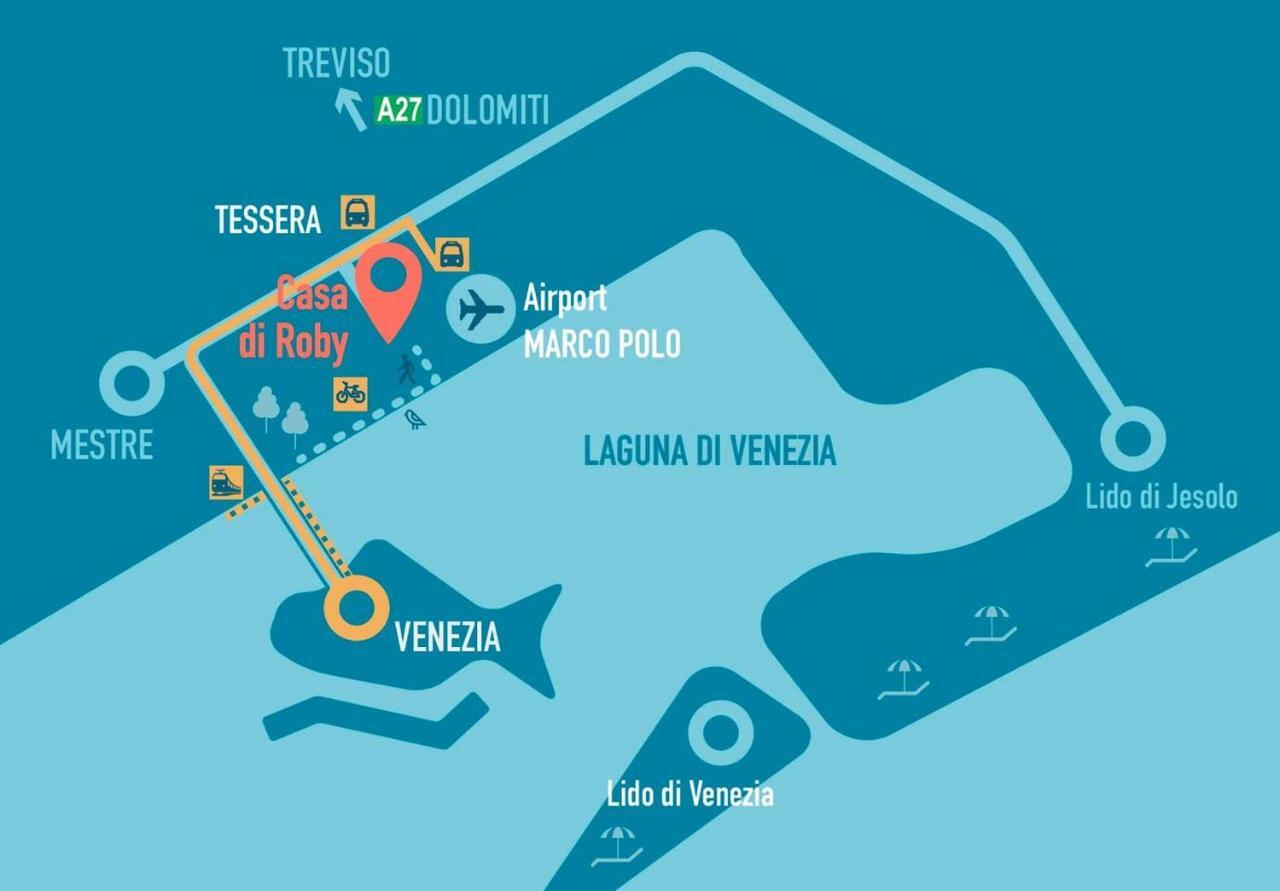 Casa Di Roby - Venice Airport Tessera Exterior photo
